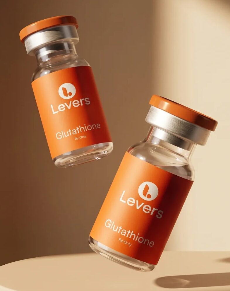 Two Levers Glutathione vials